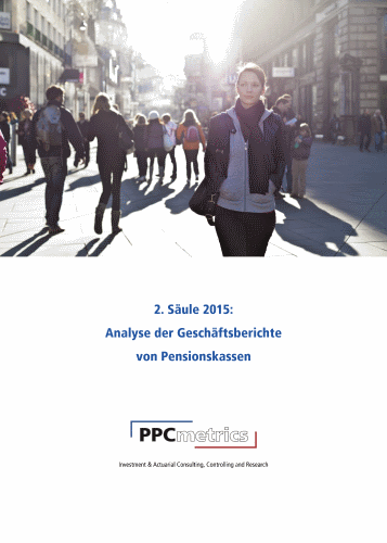 2. Säule 2015: Analyse der Geschäftsberichte von Pensionskassen